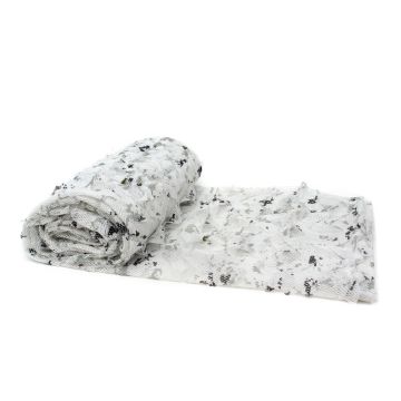 malla de ocultación camo nieve 1,5x3 metros