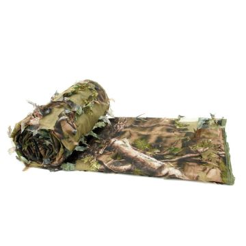 malla de ocultación camo verde 3d deluxe 1,5x3 metros
