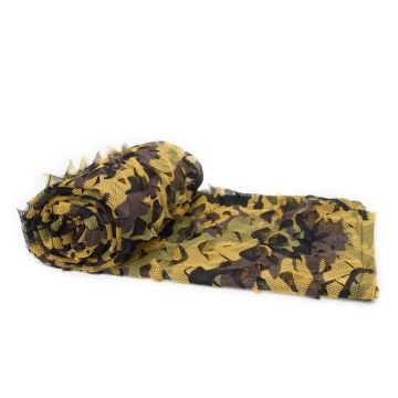 malla de ocultación camuflaje verde amarillo 1,5x3 metros