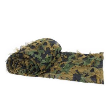 malla de ocultación camuflaje camo verde oscuro 2x4 metros