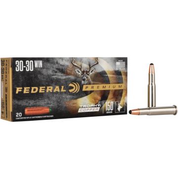 Munición metálica FEDERAL Trophy Copper 30-30 Win 150 grains