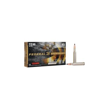 Munición Federal 270 Win trophy copper 130 gr
