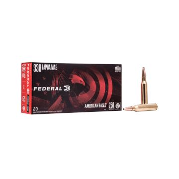 Munición Federal American Eagle JSP 338 Lapua Mag - 250 grains