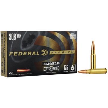 Munición FEDERAL Gold Medal CenterStrike 6.5 Creedmoor - 140 grains