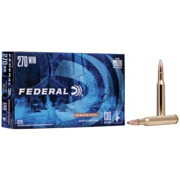 Munición FEDERAL Power-Shok - 270 Win - 130 grains SP