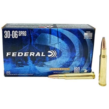 Munición FEDERAL Power-Shok 30-06 - 180 grains SP