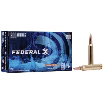 Munición FEDERAL Power-Shok 300 Win Mag - 180 grains SP