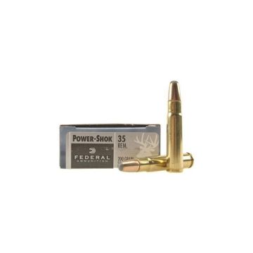 Munición metálica FEDERAL Power-Shok 35 Remington - 200 grains SP RN