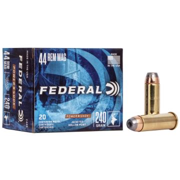 Munición metálica FEDERAL Power-Shok - 44 Rem. Mag. - 240 grains - JHP