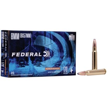 Munición FEDERAL Power-Shok 8 mm Mauser - 170 grains SP