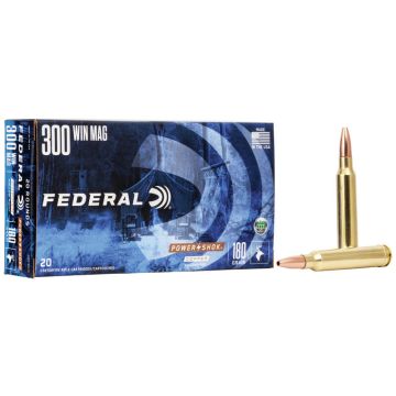 Munición metálica Federal Power-Shok Copper 300 Win Mag 180 grains HP