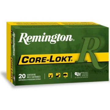 Munición metálica REMINGTON CORE-LOKT - 300 RUM - 180 grains