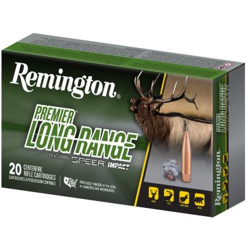 munición remington premier long range speer impact - 6.5 prc - 140 grains