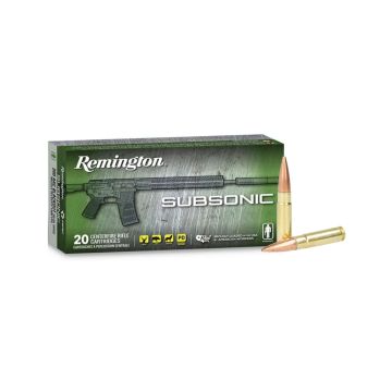 Munición Remington subsonic 300 AAC Blk - 220 grains
