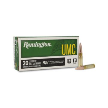 Munición Remington UMC 300 Blackout - 150 grains FMJ