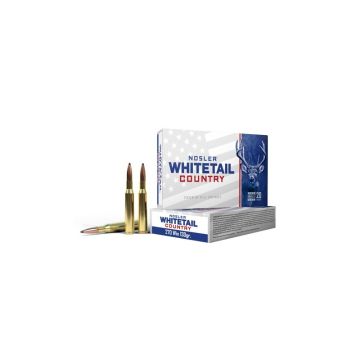 munición nosler 270 win whitetail country solid base 130gr