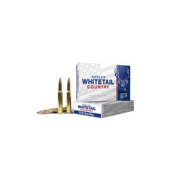 Munición Nosler 30-06 Whitetail Country Solid Base 165gr