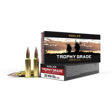 Munición Nosler 300 Win Short Mag Accubond Long Range Trophy Grade 190gr