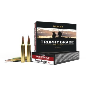 munición nosler 7mm rem mag accubond long range trophy grade 168gr