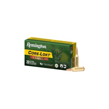 Munición Remington Core-Lokt Copper HP - 243 win. 85 grains