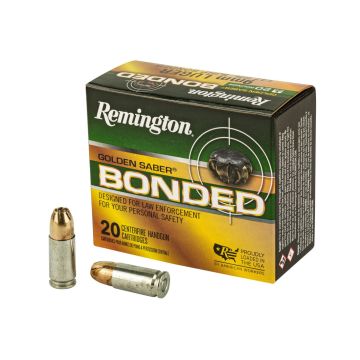 Munición Remington Golden Saber bonded BJHP - 9mm Parabellum 147 grains