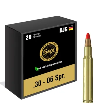 Munición SAX .30-06 Springfield KJG-SR 123 gr (Sin plomo)