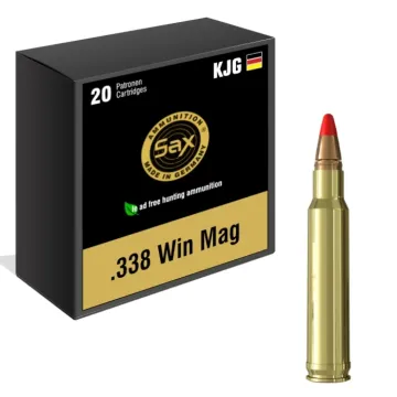 Munición SAX .338 Win Mag KJG-SR 139 gr