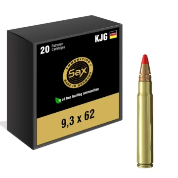 Munición SAX 9,3x62 KJG-SR 154 gr
