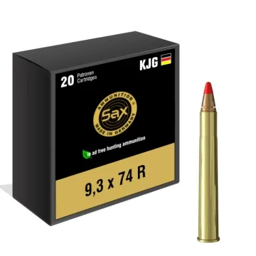 Munición SAX 9,3x74 R KJG-SR 154 gr