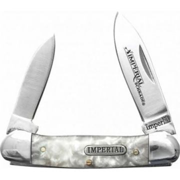 Navaja doble Schrade plateada pocket imperial