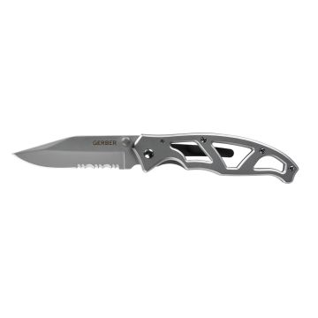 Navaja Gerber Paraframe I inox con sierra