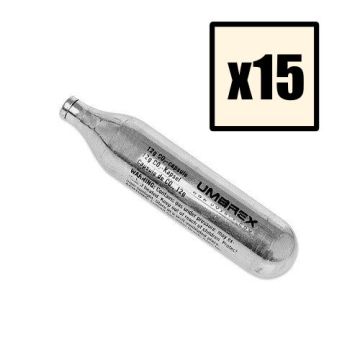 Pack 15 cápsulas Umarex Co2 12 gr