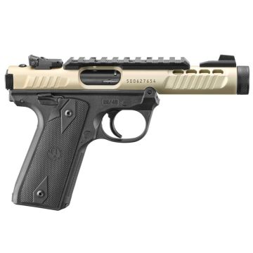 Pistola Ruger Mark Iv 22/45 Lite 4.4" Champagne .22lr