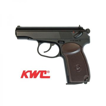 Pistola Co2 KWC Makarov PM Full Metal 4.5 BBs Esferas de Aço