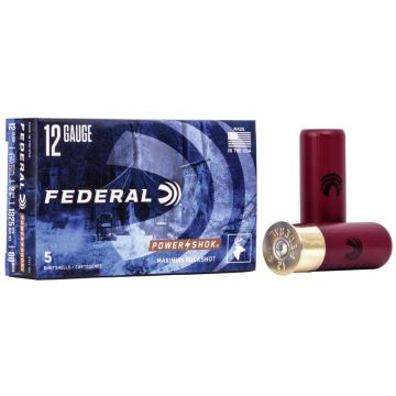 Postas para escopeta 12/70 FEDERAL Power-Shok - 9 bolas