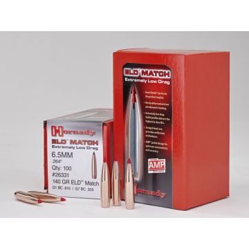 Puntas ELD MATCH Cal .30 7.62mm (.308) 155gr CJ M2000 imagen 1