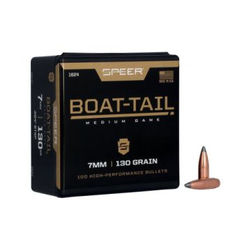 Projéteis Speer Boat-Tail .284" - 130 gr