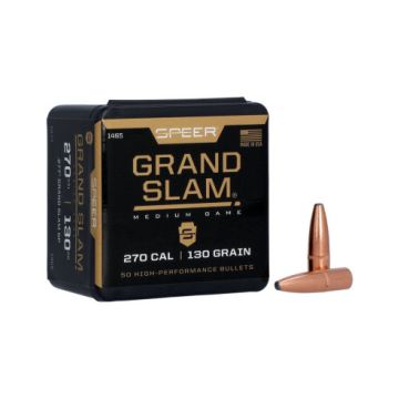 Projéteis Speer Grand Slam .277" - 130 gr
