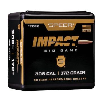 Projéteis Speer impact .308" - 172 gr
