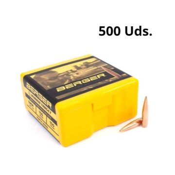 Puntas Berger calibre 6 mm (.243") Hybrid Target 105gr - 500 UDS