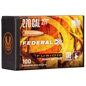Puntas de bala FEDERAL Fusion .277" - 130 grains