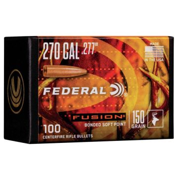 Puntas de bala FEDERAL Fusion .277" - 150 grains