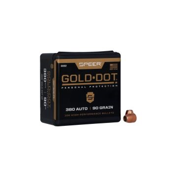 Puntas Speer Gold Dot HP .355 - 90 grains