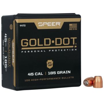 Puntas de bala SPEER Gold Dot HP .451" - 185 grains