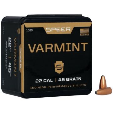 Puntas de bala SPEER Varmint SP .224" - 45 grains