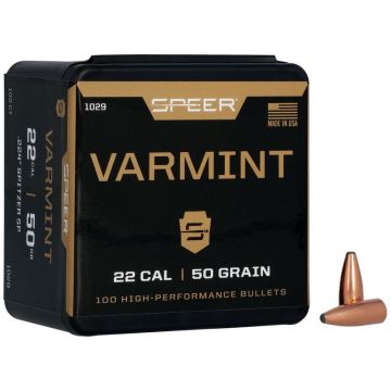 projetil para municao speer varmint sp 224 - 50 grains