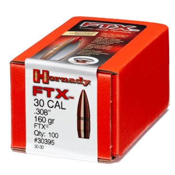Puntas Hornady 35 .355 165 gr FTX - 100 unidades