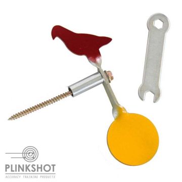 Punzón Plinkshot con doble diana de paloma y rombo rotativa