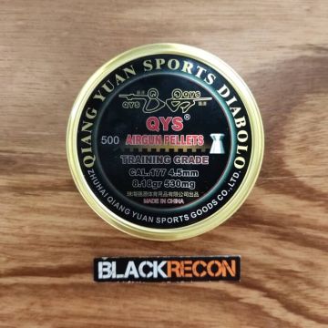 Balines QYS Match Training 4.50 mm 0.53 g imagen 1