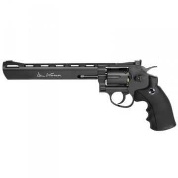 Revolver Dan Wesson 8" Negro - 4,5 mm Co2 BBs acero